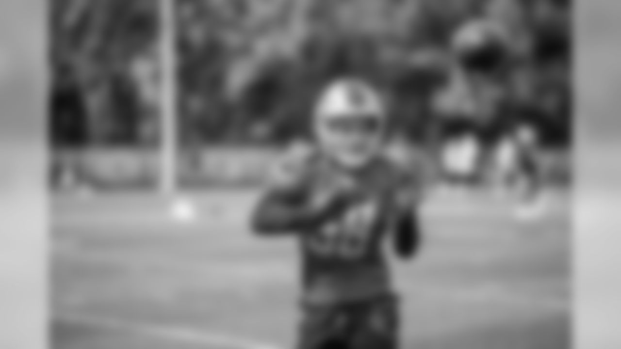 Detroit Lions cornerback Mike Ford (38) during practice at the Detroit Lions training facility Friday, Sept. 6, 2019 in Allen Park, Mich. (Detroit Lions via AP)