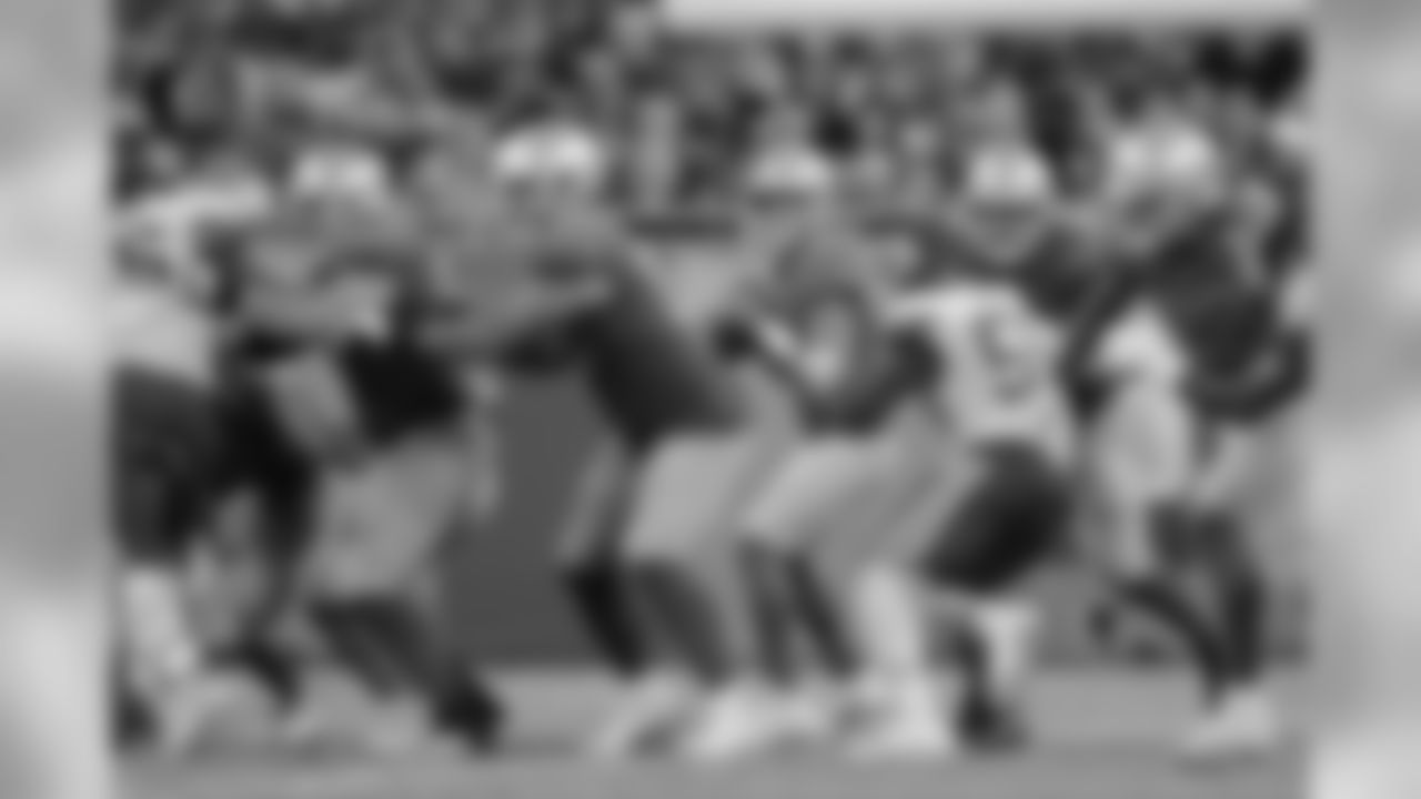 Detroit Lions quarterback Matthew Stafford (9) during a NFL football game against the Kansas City Chiefs Sunday, Sept. 29, 2019 in Detroit. (Detroit Lions via AP).