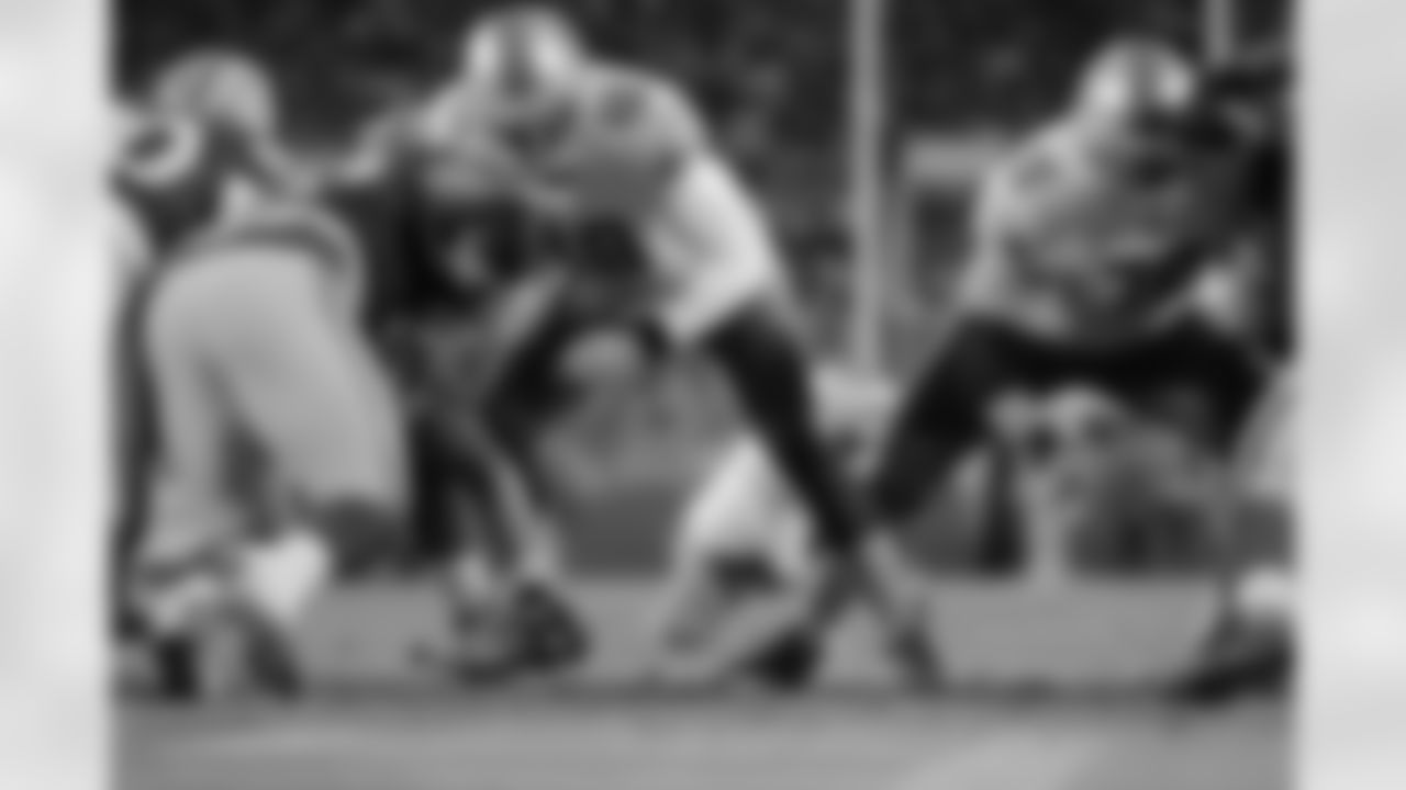 Detroit Lions long snapper Don Muhlbach (48) during a NFL football game against the Green Bay Packers on Monday Nov. 6, 2017 in Green Bay, Wis. (Detroit Lions via AP).
