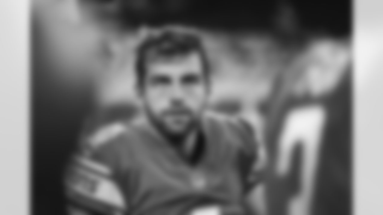 Detroit Lions kicker Austin Seibert (4) before a NFL football game against the San Francisco 49ers on Sunday, September 12, 2021 in Detroit, MI. (Jeff Nguyen/Detroit Lions).