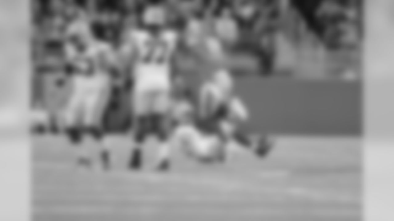 Green Bay Packers quarterback Aaron Rodgers (12) is sacked by Detroit Lions safety Will Harris during a NFL football game Sunday, Dec. 29, 2019 in Detroit. (Detroit Lions via AP).