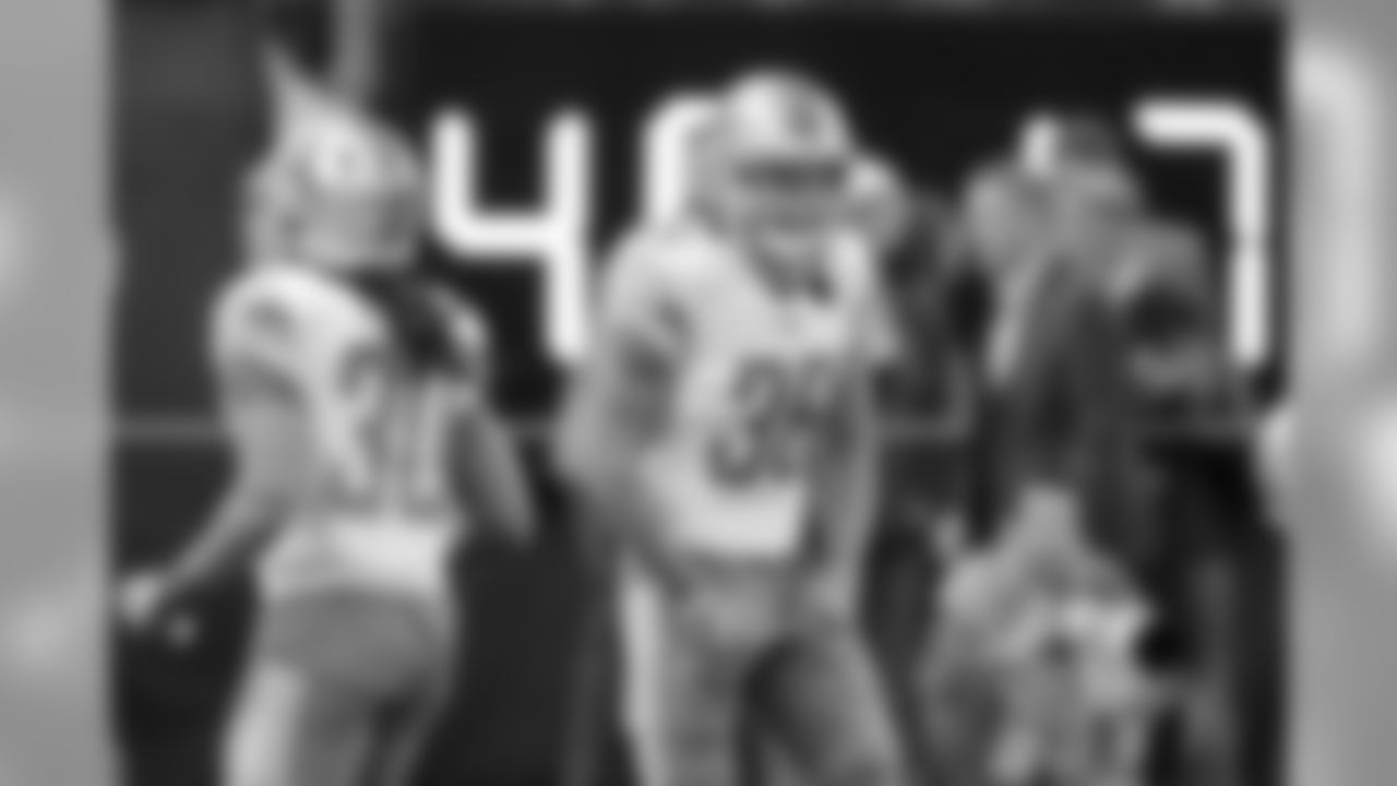 Detroit Lions cornerback Mike Ford (38) before a NFL football game against the Minnesota Vikings Sunday, Dec. 8, 2019 in Minneapolis. (Detroit Lions via AP).