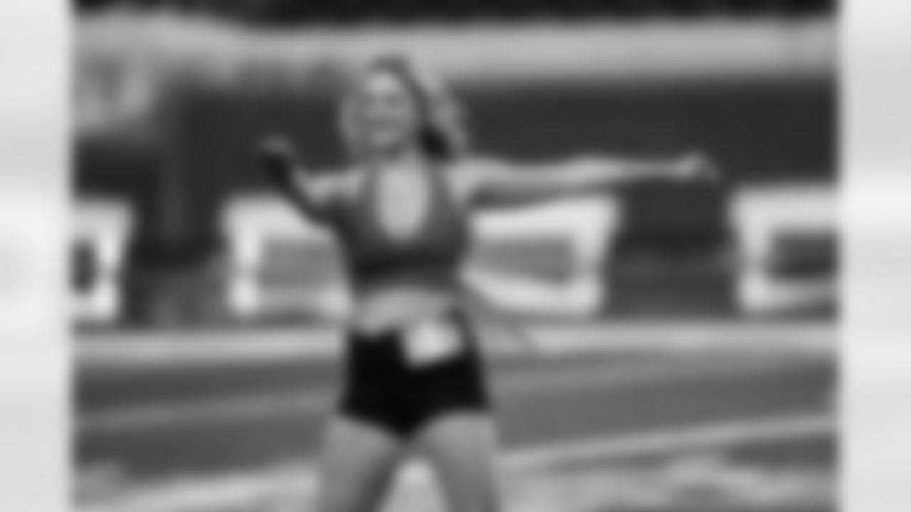 Detroit Lions Cheerleaders during the 2023 Auditions at Ford Field in Detroit, MI on May 7, 2023. (Jeff Nguyen/Detroit Lions)