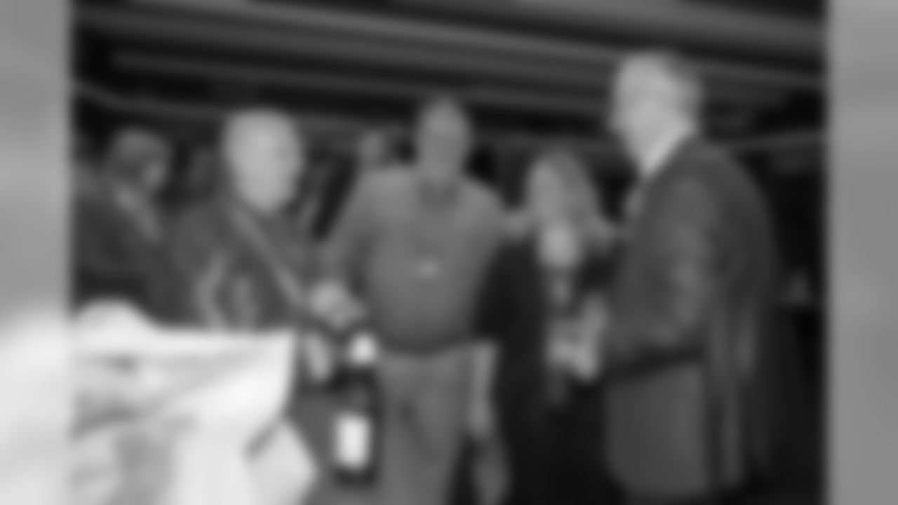 Detroit Lions team president Rod Wood with fans at Taste of the Lions on Wednesday, May 15, 2019 in Detroit.
