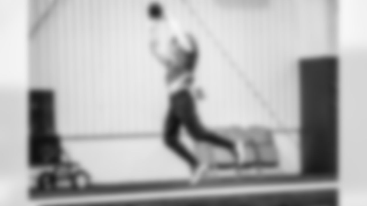 Detroit Lions wide receiver Tom Kennedy (85) during practice at the Training Facility in Allen Park, MI on December 24, 2021. (Josh Mandujano/Detroit Lions)