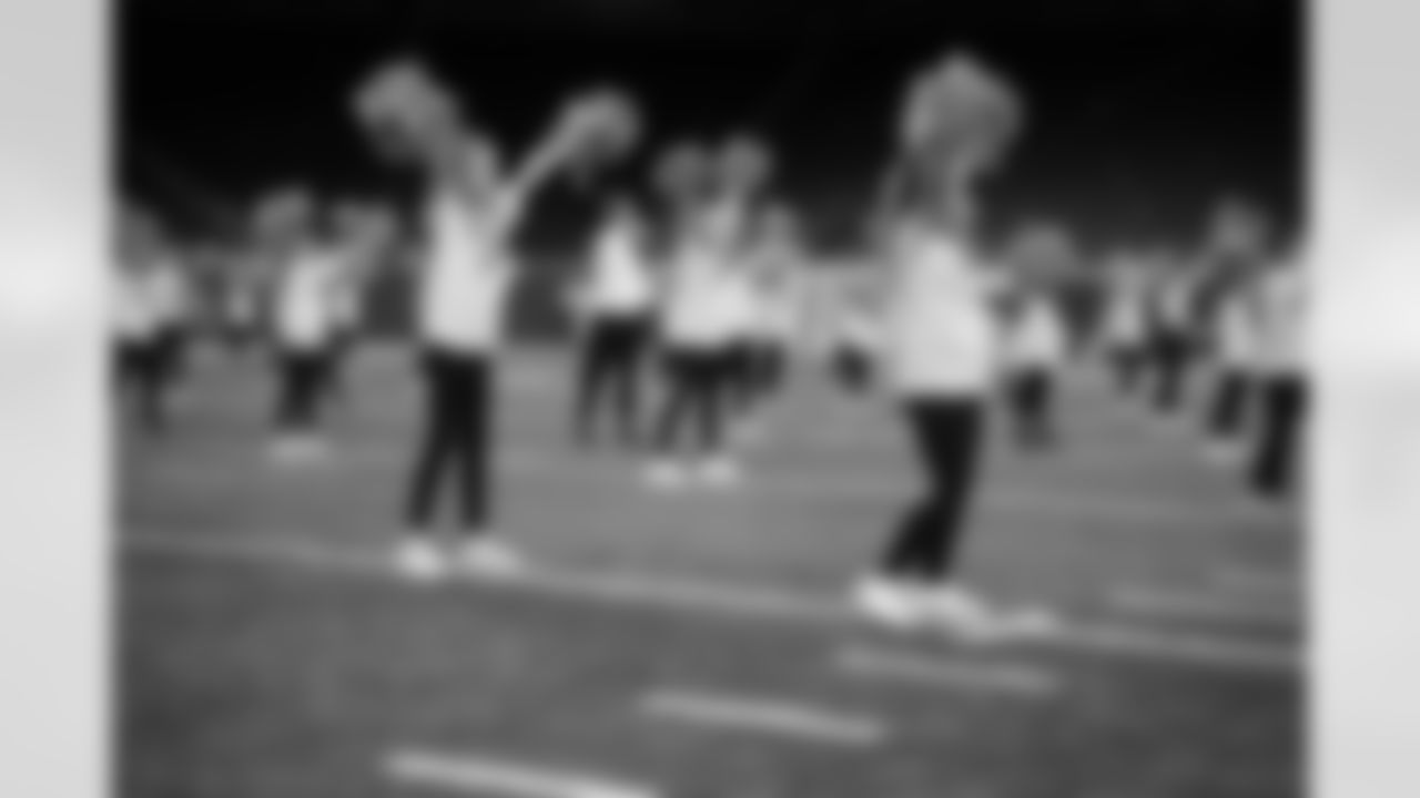 2022 Junior Detroit Lions Cheerleaders Clinic at Ford Field on December 10, 2022. (Mike Ferdinande/Detroit Lions)