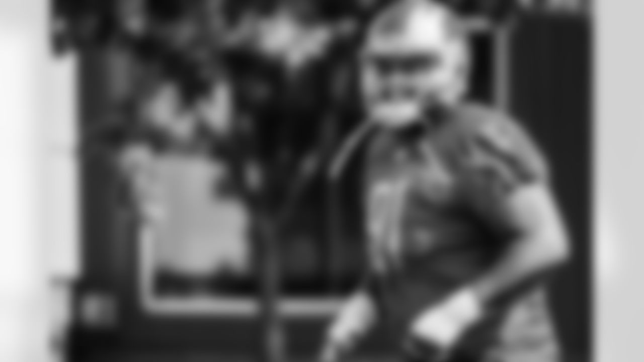 Detroit Lions defensive lineman John Penisini (91) during Lions practice at the Training Facility in Allen Park, MI on September 24, 2020. (Jeff Nguyen/Detroit Lions)