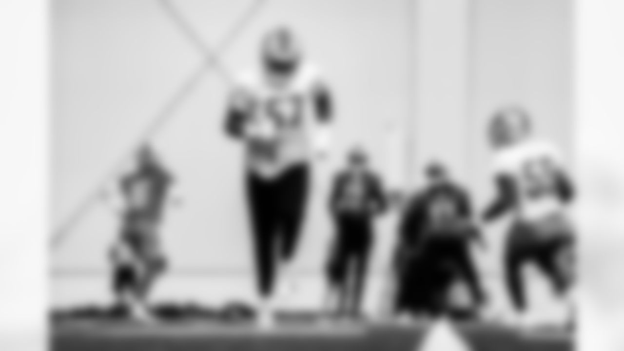 Detroit Lions linebacker Anthony Pittman (57) during Lions practice at the Training Facility in Allen Park, MI on September 23, 2021. (Jeff Nguyen/Detroit Lions)