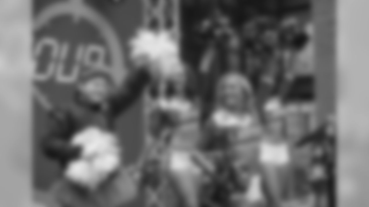 Detroit Lions cheerleaders perform during a NFL football game against the Minnesota Vikings on Sunday, Dec. 23, 2018 in Detroit. (Detroit Lions via AP).