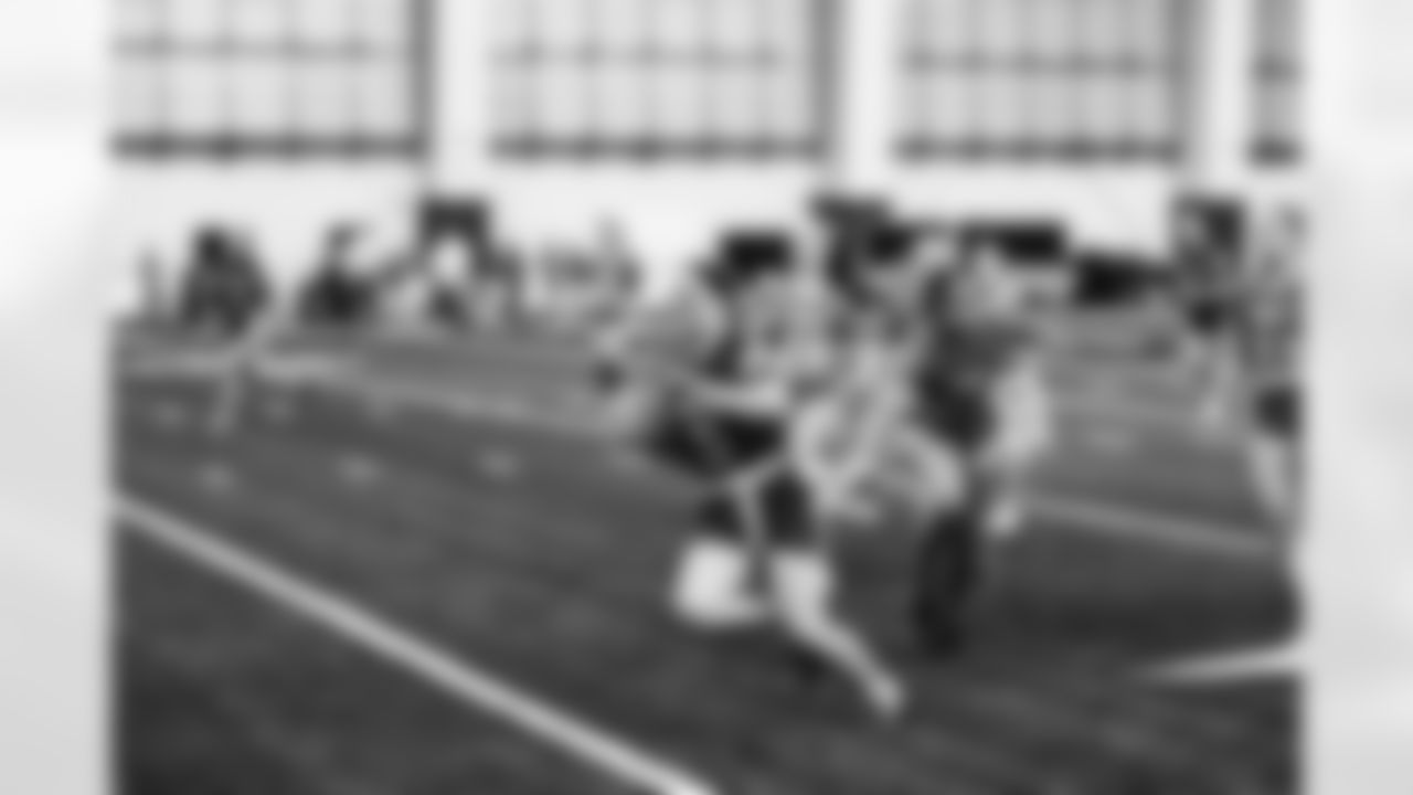 2023 Michigan Girls High School Flag Football Pilot League Week 3 at Detroit Lions HQ & Training Facility Sunday May 21 2023 in Allen Park, MI. (Carl Jones II/Detroit Lions).