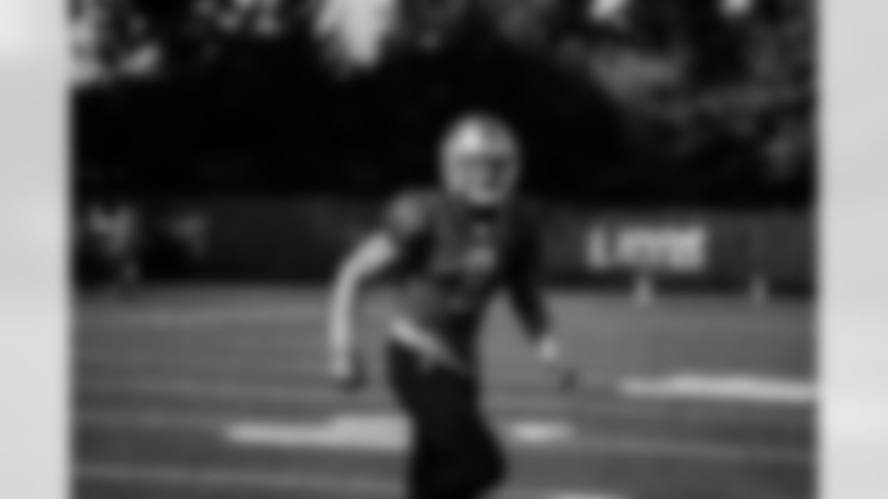 Detroit Lions wide receiver Josh Reynolds (8) during practice at the Lions training facility in Allen Park, MI on October 11, 2023. (Jeff Nguyen/Detroit Lions)