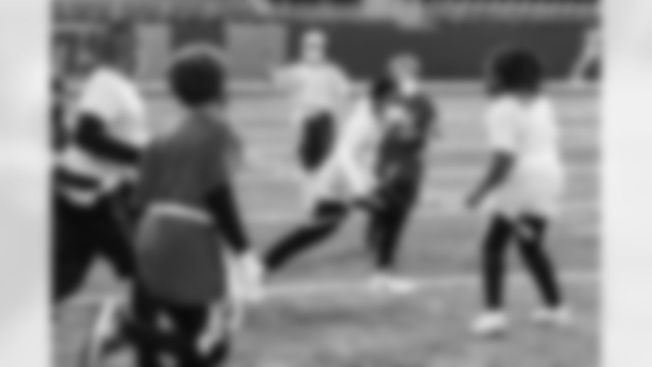 Youth athletes from Playworks Michigan participated in a Flag Football Jamboree at Ford Field.