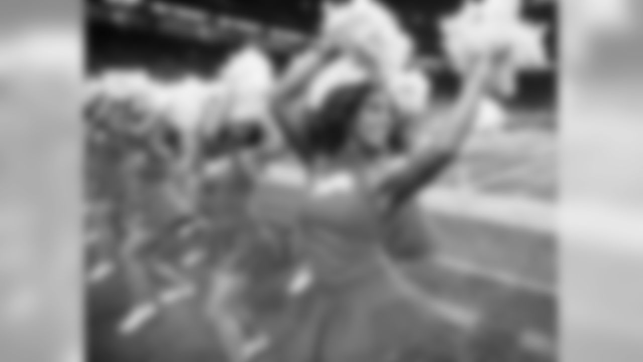 Detroit Lions Cheerleaders during a NFL football game between the Detroit Lions and the Chicago Bears on Thursday, Nov. 22, 2018 in Detroit. (Detroit Lions via AP).