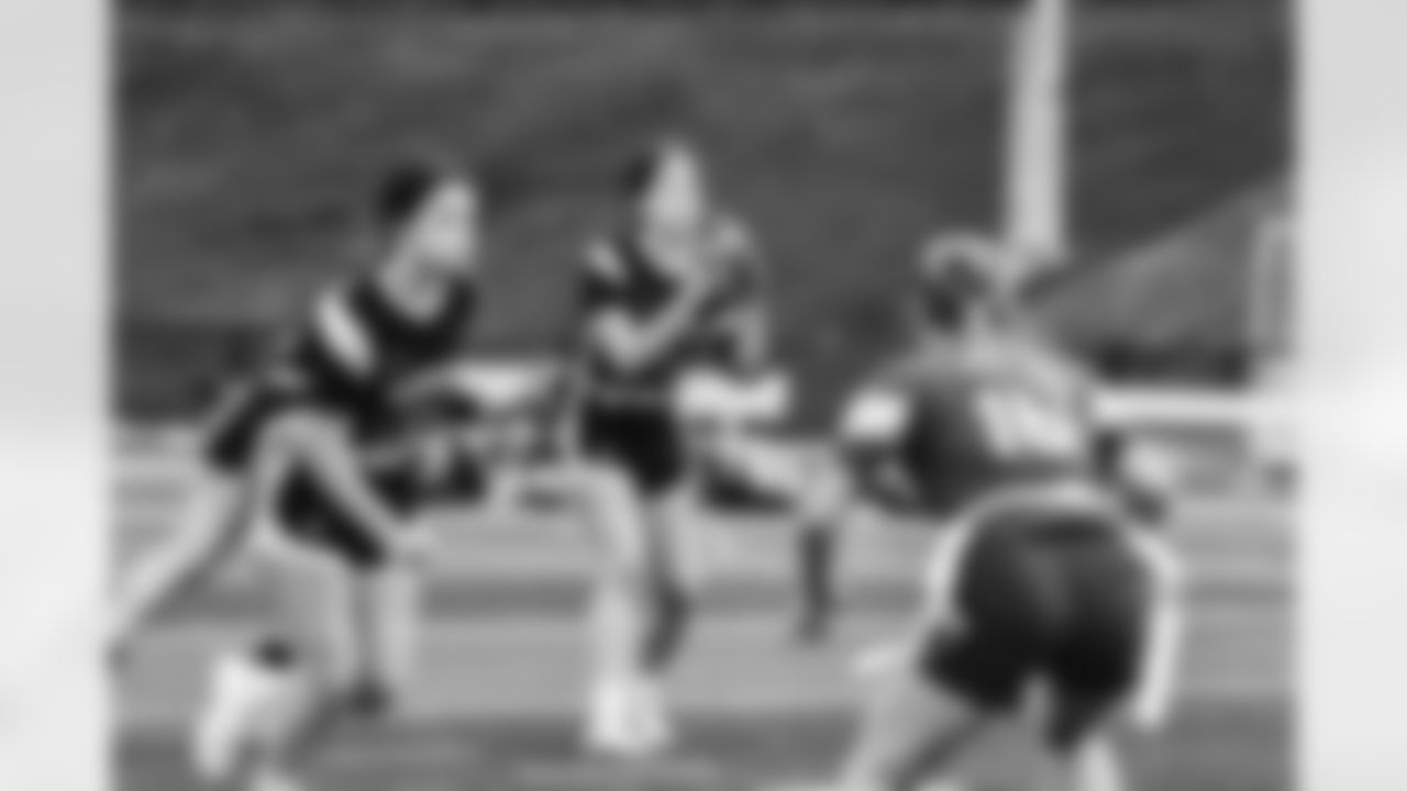 2023 Michigan Girls High School Flag Football Pilot League Week 2 at Stoney Creek HS Saturday May 13, 2023 in Rochester Hills, MI. (Carl Jones II/Detroit Lions).