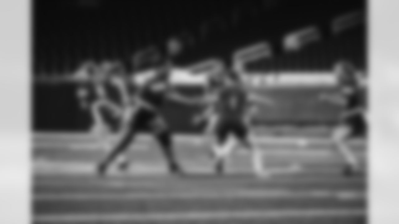2023 Michigan Girls High School Flag Football Pilot League Week 1 at Ford Field. Sunday May 7, 2023 in Detroit, MI. (Carl Jones II/Detroit Lions).