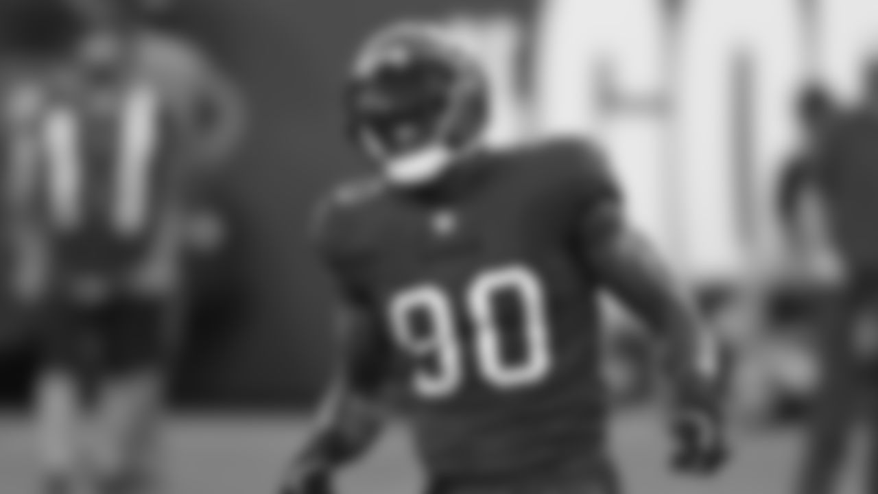 OLB: Jason Pierre-Paul
Backed up by Anthony Nelson
