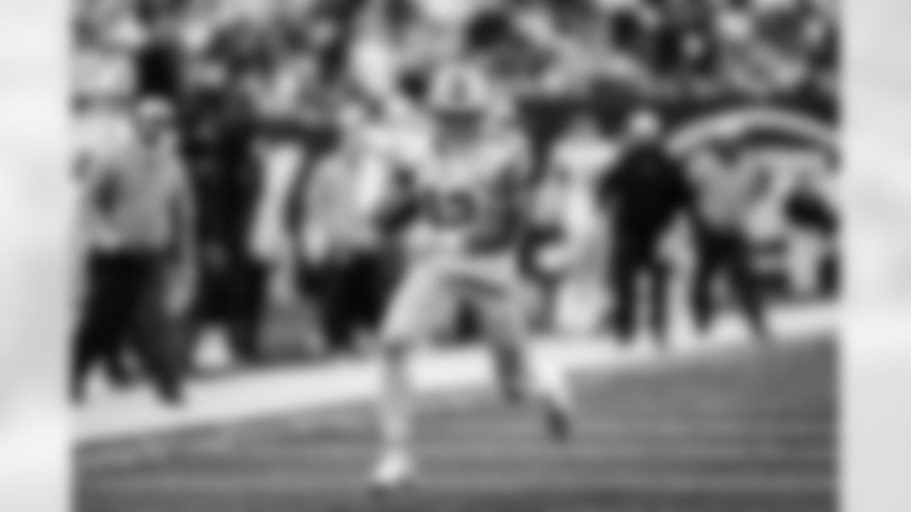 Detroit Lions running back Justin Jackson (42) during a NFL football game against the New York Jets on Sunday, December 18, 2022 in East Rutherford, NJ. (Jeff Nguyen/Detroit Lions).