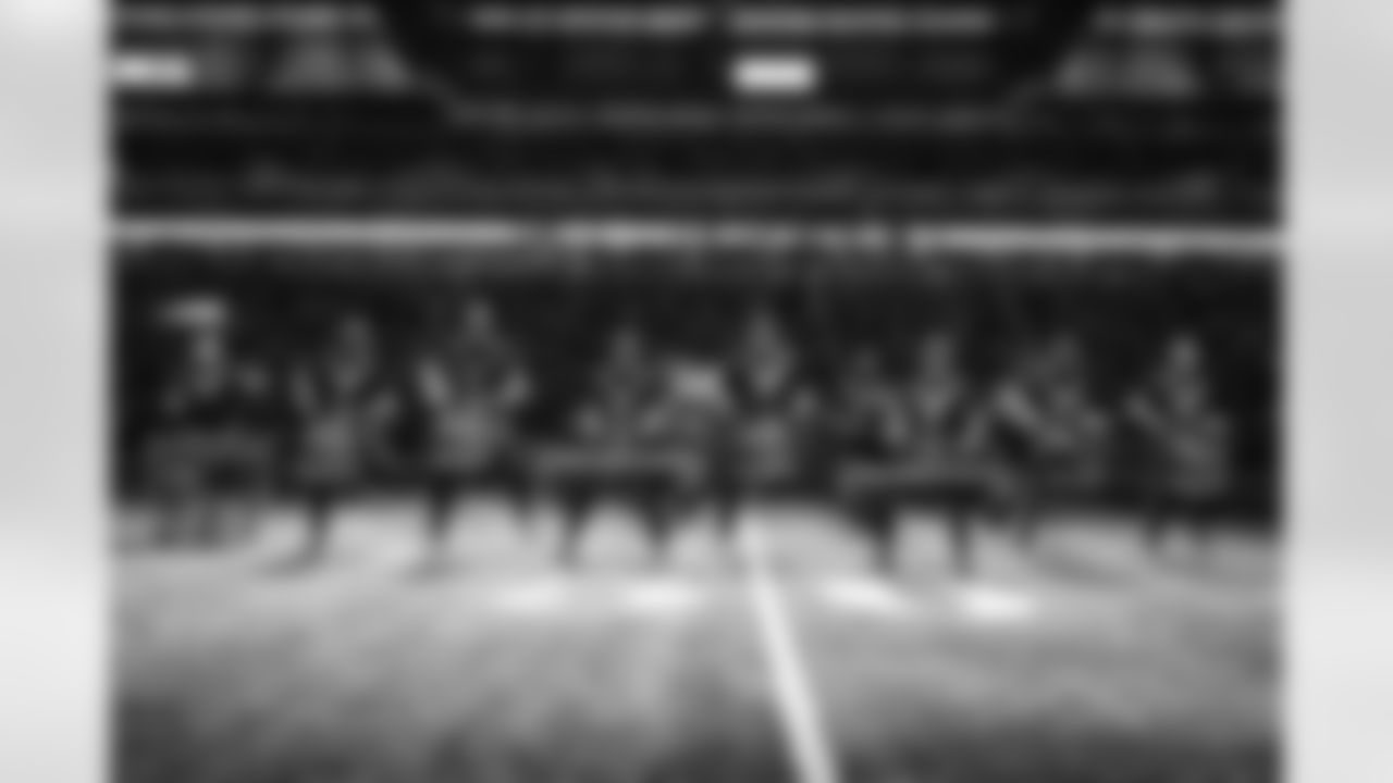Detroit Lions Drumline, Honolulu Boom, perform during a NFL football game against the Chicago Bears on Sunday, January 1, 2023 in Detroit, MI. (Mike Ferdinande/Detroit Lions).