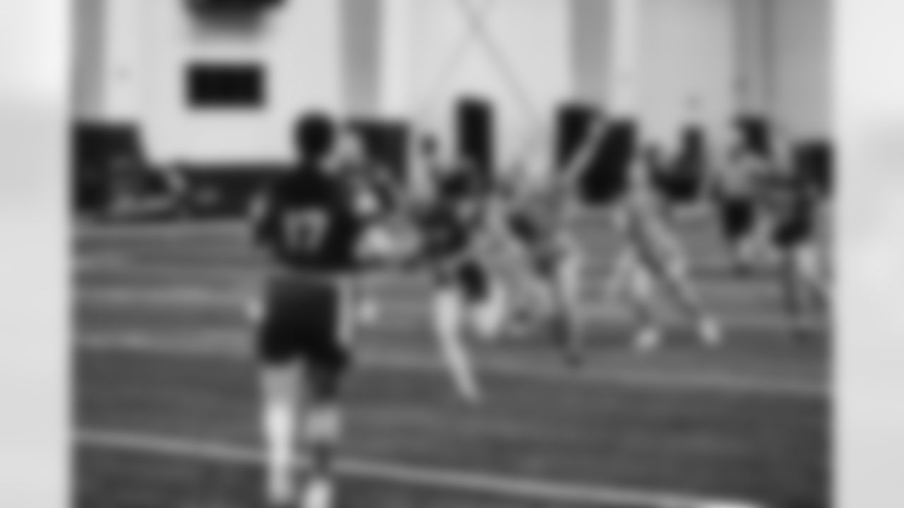 2023 Michigan Girls High School Flag Football Pilot League Week 3 at Detroit Lions HQ & Training Facility Sunday May 21 2023 in Allen Park, MI. (Carl Jones II/Detroit Lions).