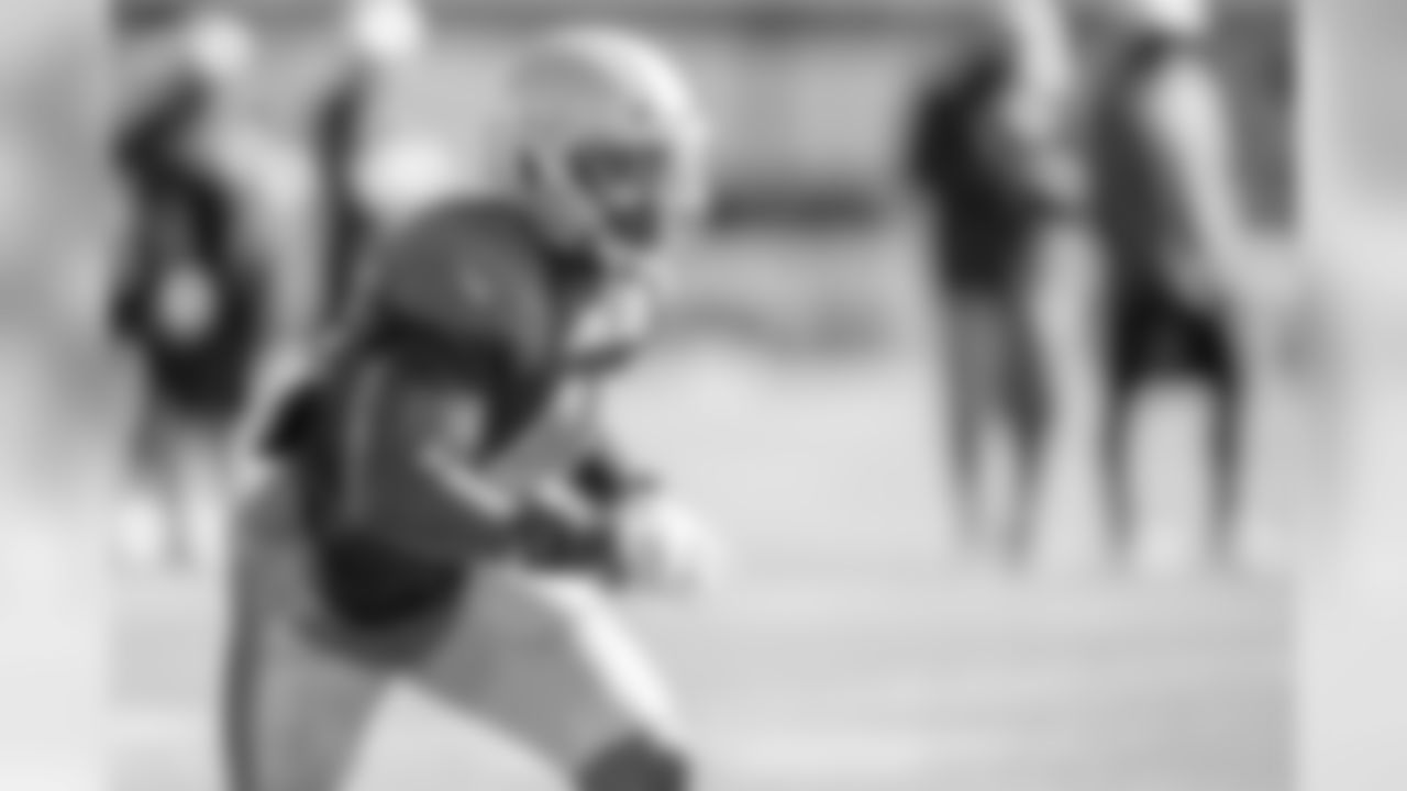 Detroit Lions linebacker Jarrad Davis (40) during Day five of Detroit Lions Training Camp presented by Rocket Mortgage on Tuesday, July 30, 2019 in Allen Park, Mich.