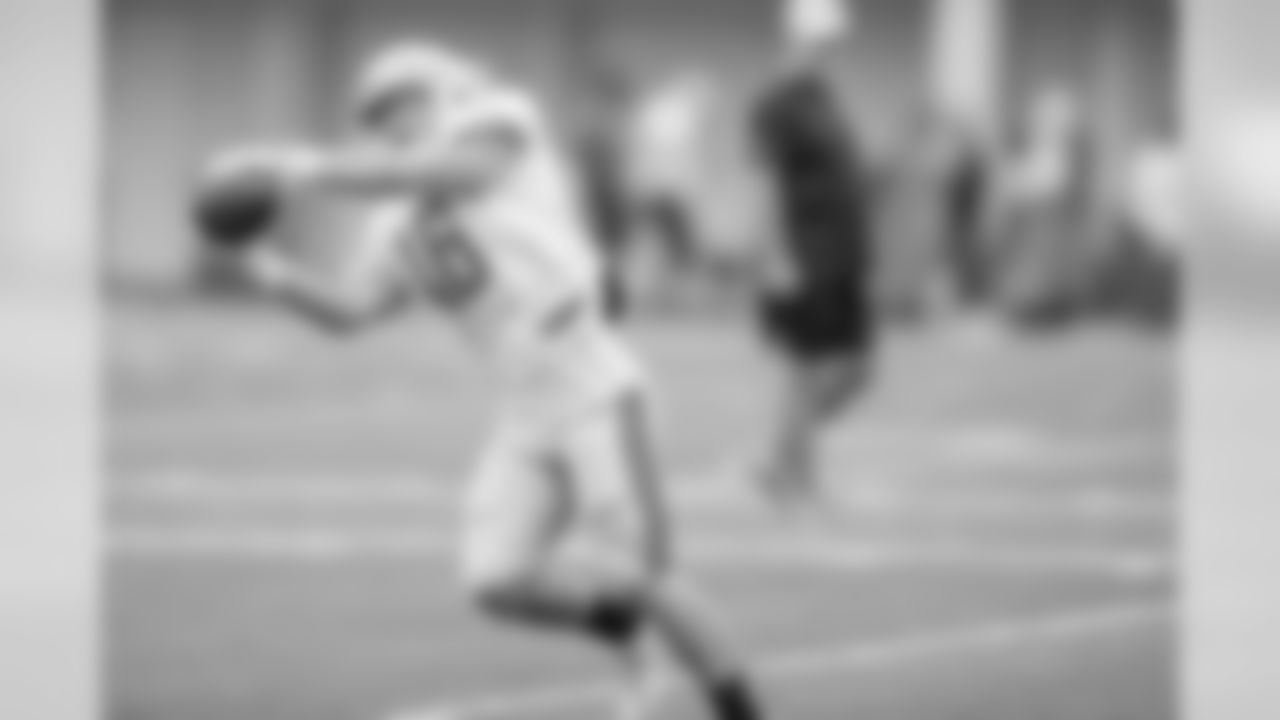 Detroit Lions wide receiver Jace Billingsley (16) during training camp practice on Wednesday, Aug. 1, 2018 in Allen Park, Mich. (Detroit Lions via AP)