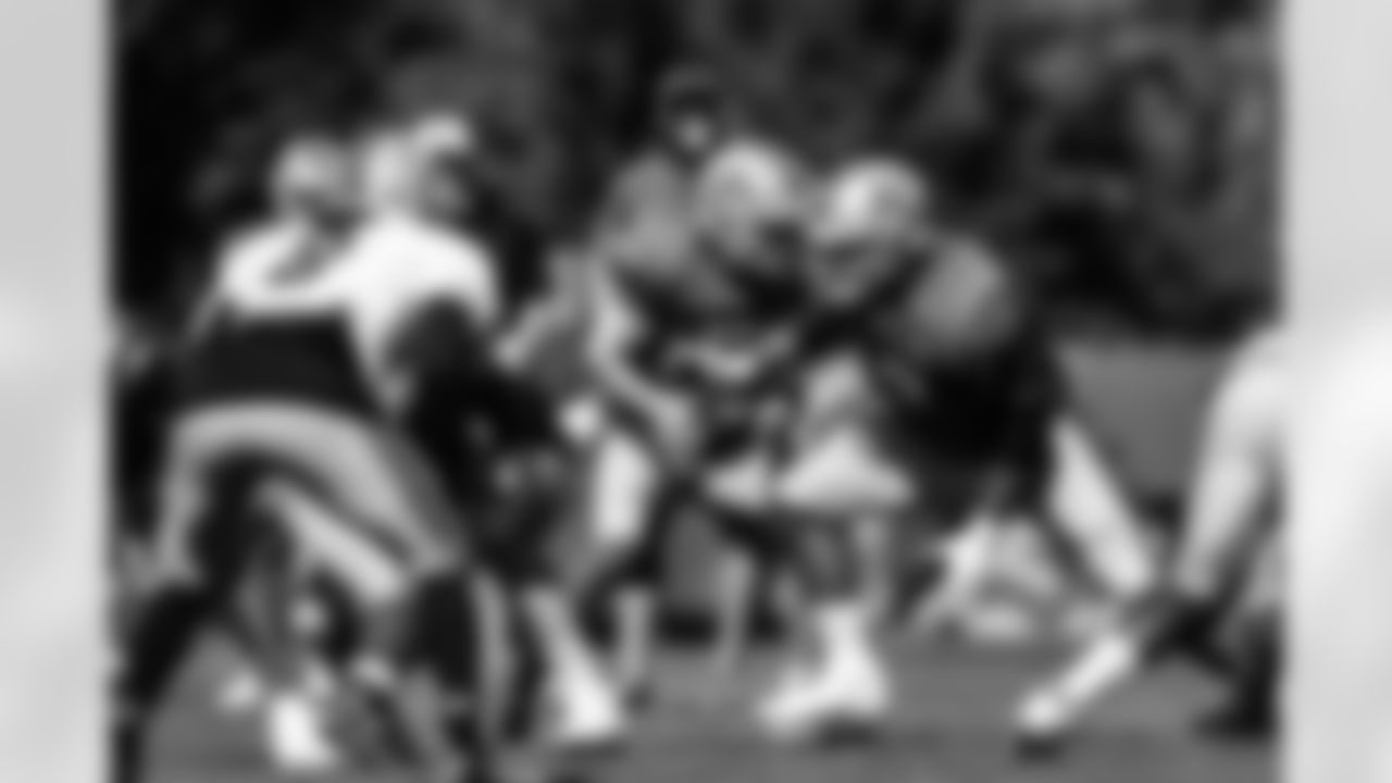 Detroit Lions quarterback Jared Goff (16) Detroit Lions guard Jonah Jackson (73) during practice at the Training Facility in Allen Park, MI on September 2, 2021. (Josh Mandujano/Detroit Lions)