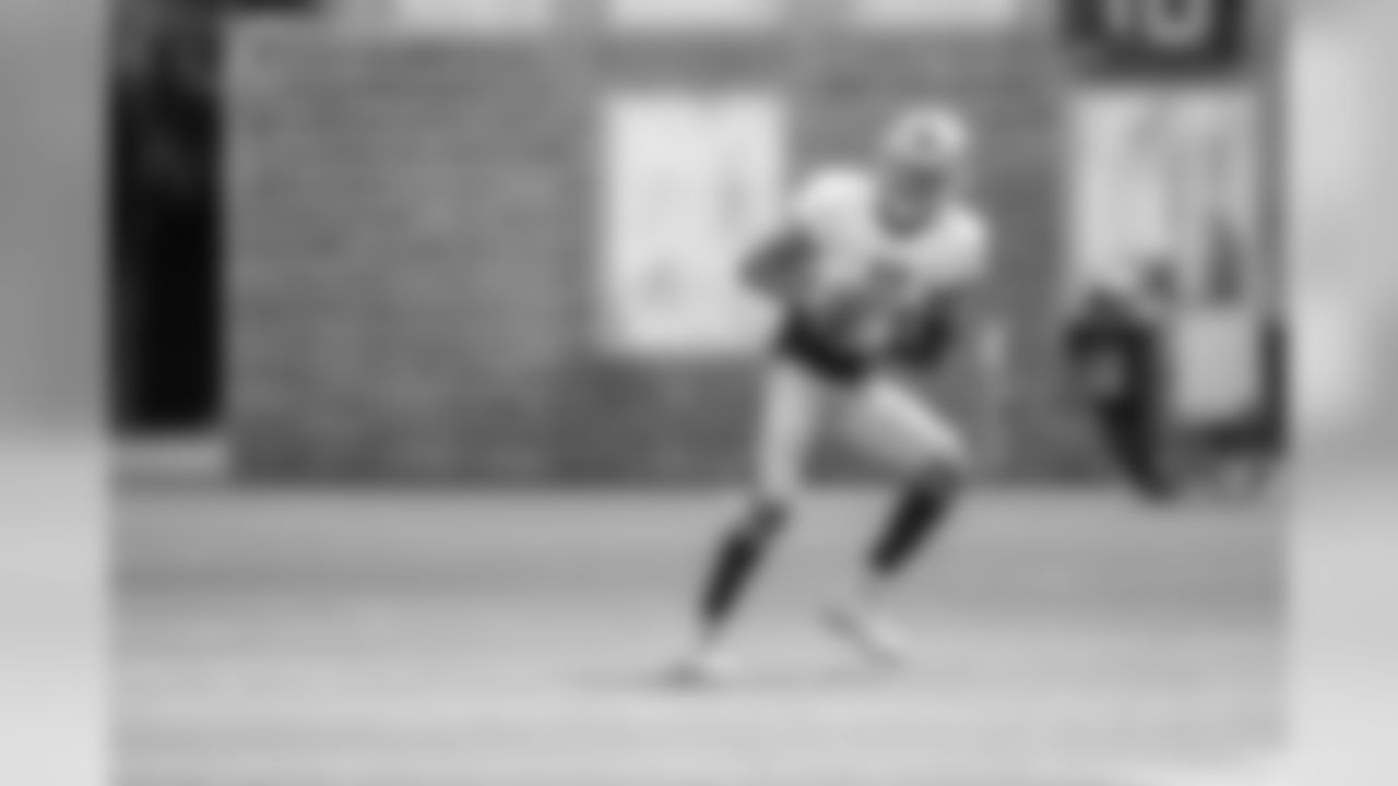 Detroit Lions wide receiver Marvin Jones Jr. (11) during practice at the Detroit Lions training facility Wednesday, Sept. 4, 2019 in Allen Park, Mich. (Detroit Lions via AP)