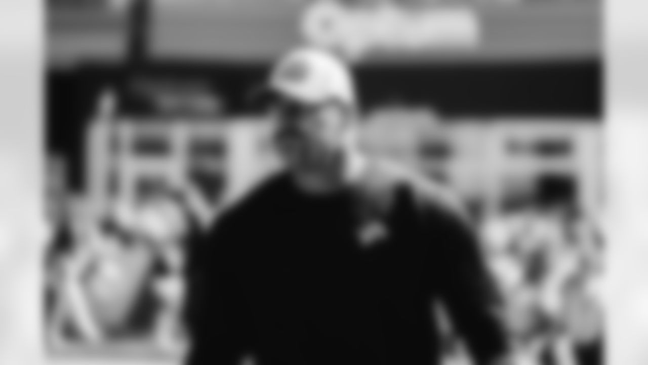 Detroit Lions Head Coach Dan Campbell before a NFL football game against the New England Patriots on Sunday, October 9, 2022 in Foxborough, MA. (Jeff Nguyen/Detroit Lions).