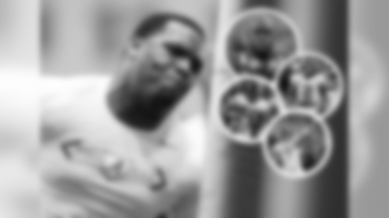 Lions DT **A’Shawn Robinson** (top), DL **Da’Shawn Hand** (far left), Packers CB **Tony Brown** (middle right) and LB **Tim Williams** (middle left) played with each other at Alabama from 2014-15 and were members of the 2015 National Championship team. Packers P **JK Scott** (bottom) was the punter on both of those teams.
