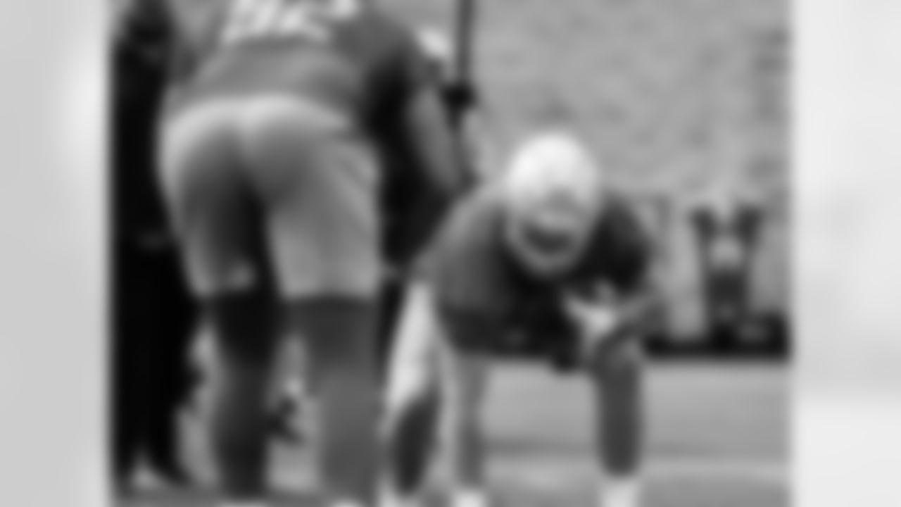 Detroit Lions offensive lineman Colby Sorsdal (75) during rookie minicamp at the Detroit Lions facility in Allen Park, MI on May 14, 2023. (Jeff Nguyen/Detroit Lions)