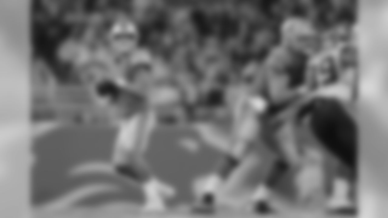Detroit Lions quarterback Matthew Stafford (9) during a NFL football game against the Seattle Seahawks on Sunday, Oct. 28, 2018 in Detroit. (Detroit Lions via AP).