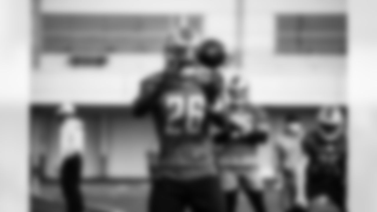 Detroit Lions safety Duron Harmon (26) during Lions practice at the Training Facility in Allen Park, MI on November 5, 2020. (Jeff Nguyen/Detroit Lions)