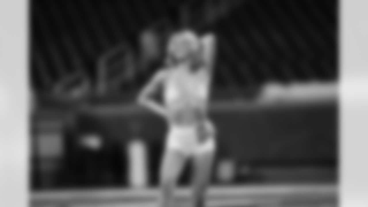 Detroit Lions Cheerleaders during the 2023 Auditions at Ford Field in Detroit, MI on May 7, 2023. (Jeff Nguyen/Detroit Lions)