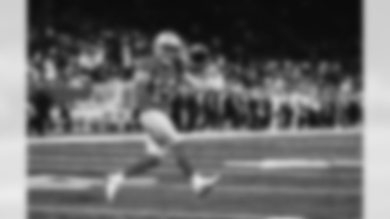Detroit Lions wide receiver Amon-Ra St. Brown (14) warms up before a NFL football game against the Chicago Bears on Sunday, January 1, 2023 in Detroit, MI. (Jeff Nguyen/Detroit Lions).
