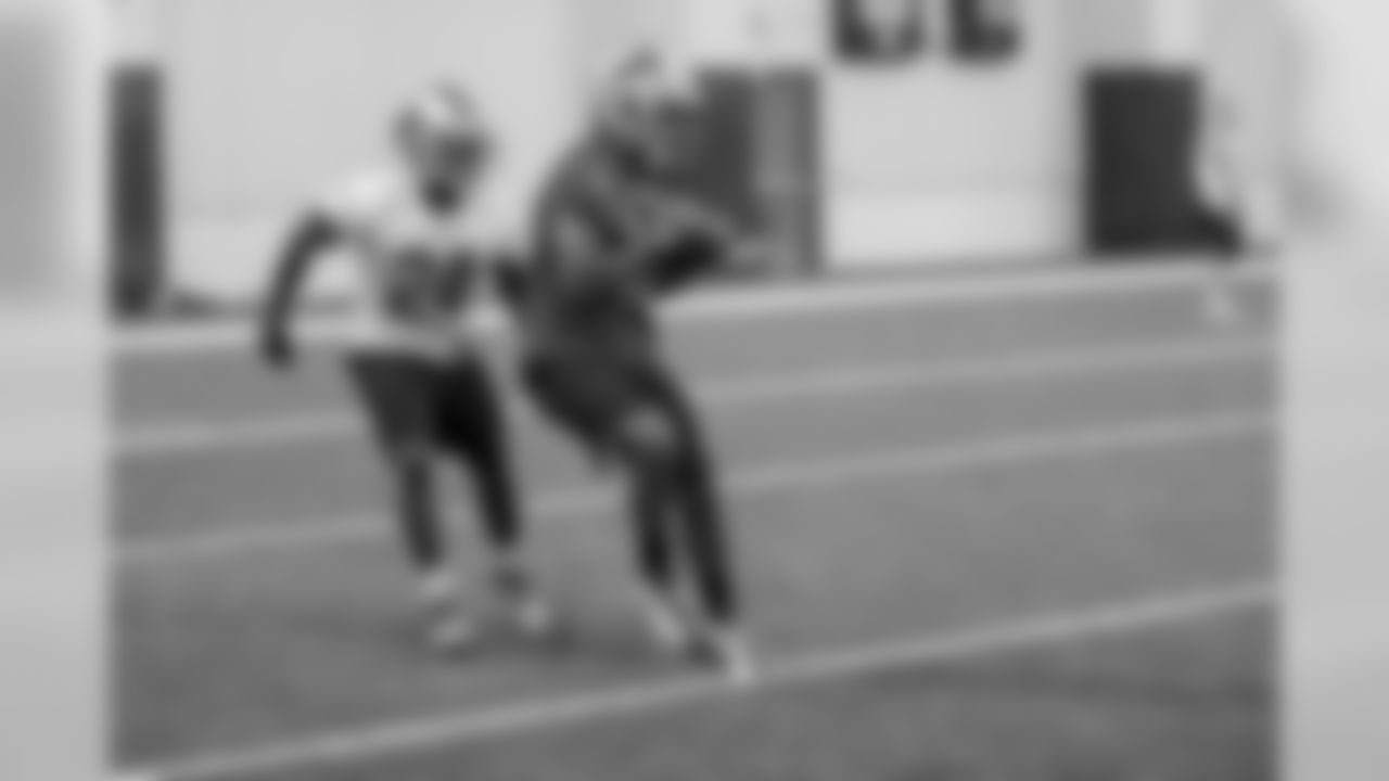 Golden Tate and Nevin Lawson
