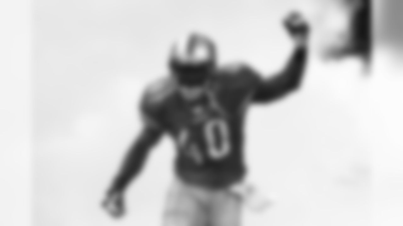 Falcons Defensive Coordinator Marquand Manuel was a former safety for the Detroit Lions during the 2009 NFL season. He appeared in nine games for the Lions (six starts), amassing 36 total tackles during that time.