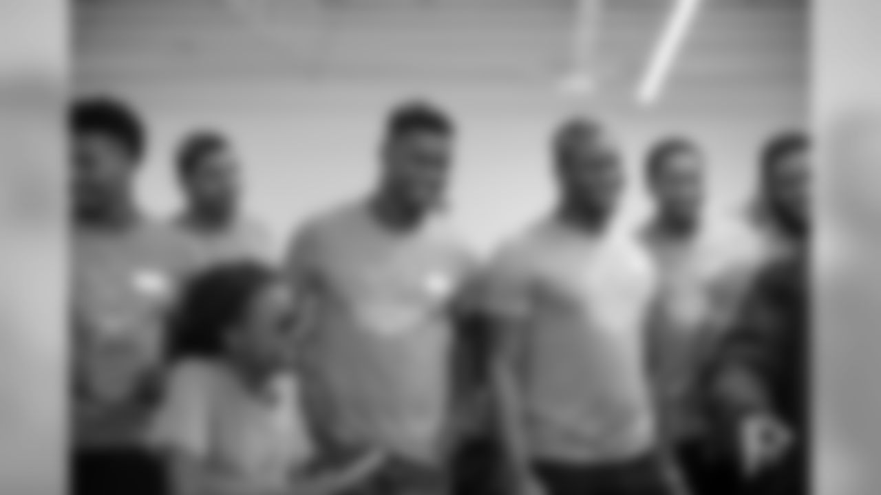 Detroit Lions rookies visit the Empowerment Plan Plant on Tuesday, June 18, 2019 in Detroit