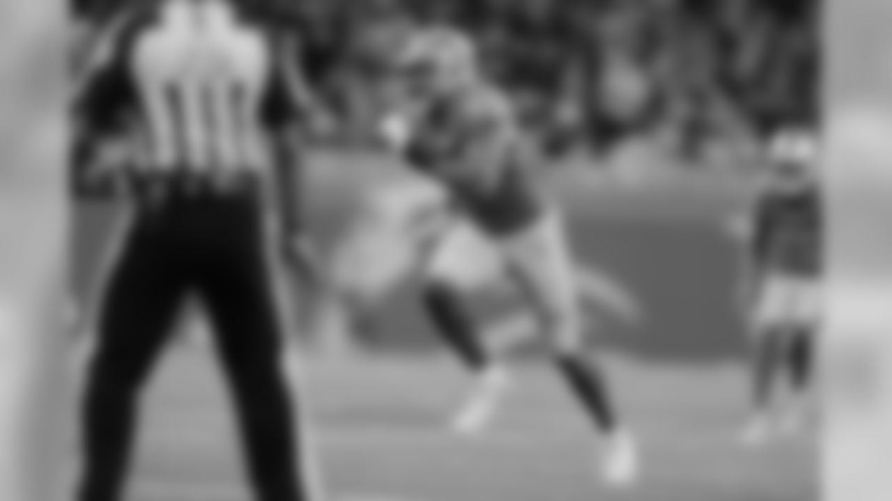Detroit Lions defensive end Romeo Okwara (95) during a NFL football game against the Tampa Bay Buccaneers Sunday, Dec. 15, 2019 in Detroit. (Detroit Lions via AP).