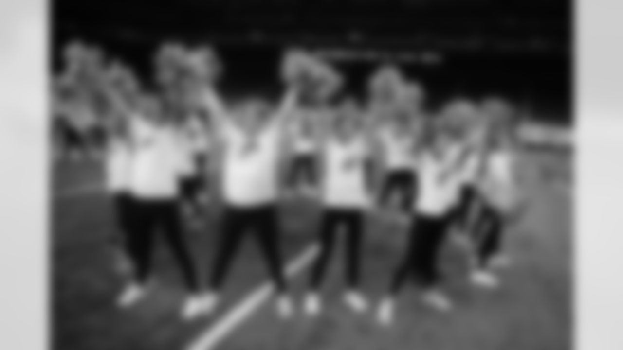 2022 Junior Detroit Lions Cheerleaders Clinic at Ford Field on December 10, 2022. (Mike Ferdinande/Detroit Lions)