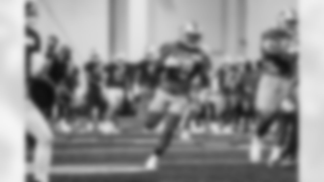Detroit Lions running back Jamaal Williams (30) during Lions Training Camp at the Training Facility in Allen Park, MI on August 9th, 2021. (Jeff Nguyen/Detroit Lions)