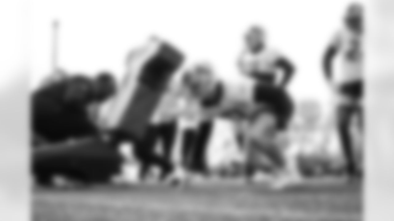 Detroit Lions defensive lineman Aidan Hutchinson (97) during practice at the Lions Training Facility in Allen Park, MI on October 28, 2022. (Jeff Nguyen/Detroit Lions)