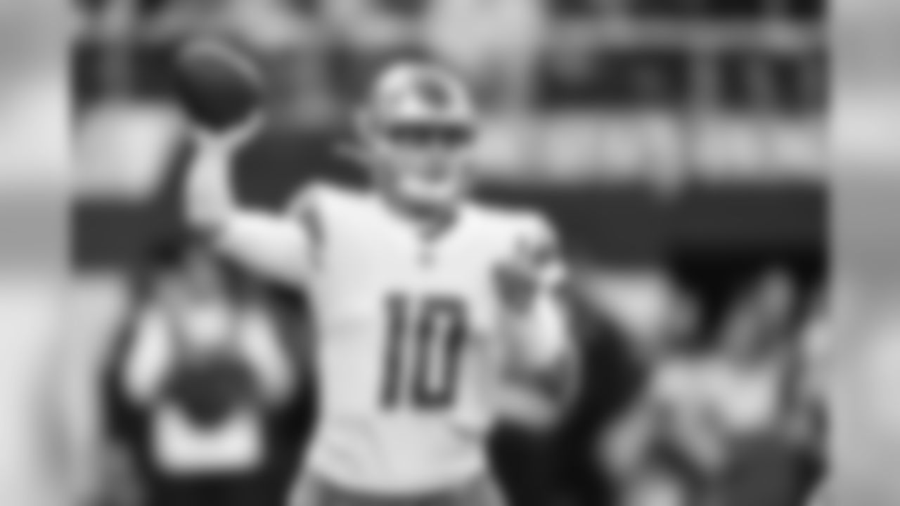 Detroit Lions quarterback David Blough (10) during a NFL football game against the Minnesota Vikings Sunday, Dec. 8, 2019 in Minneapolis. (Detroit Lions via AP).