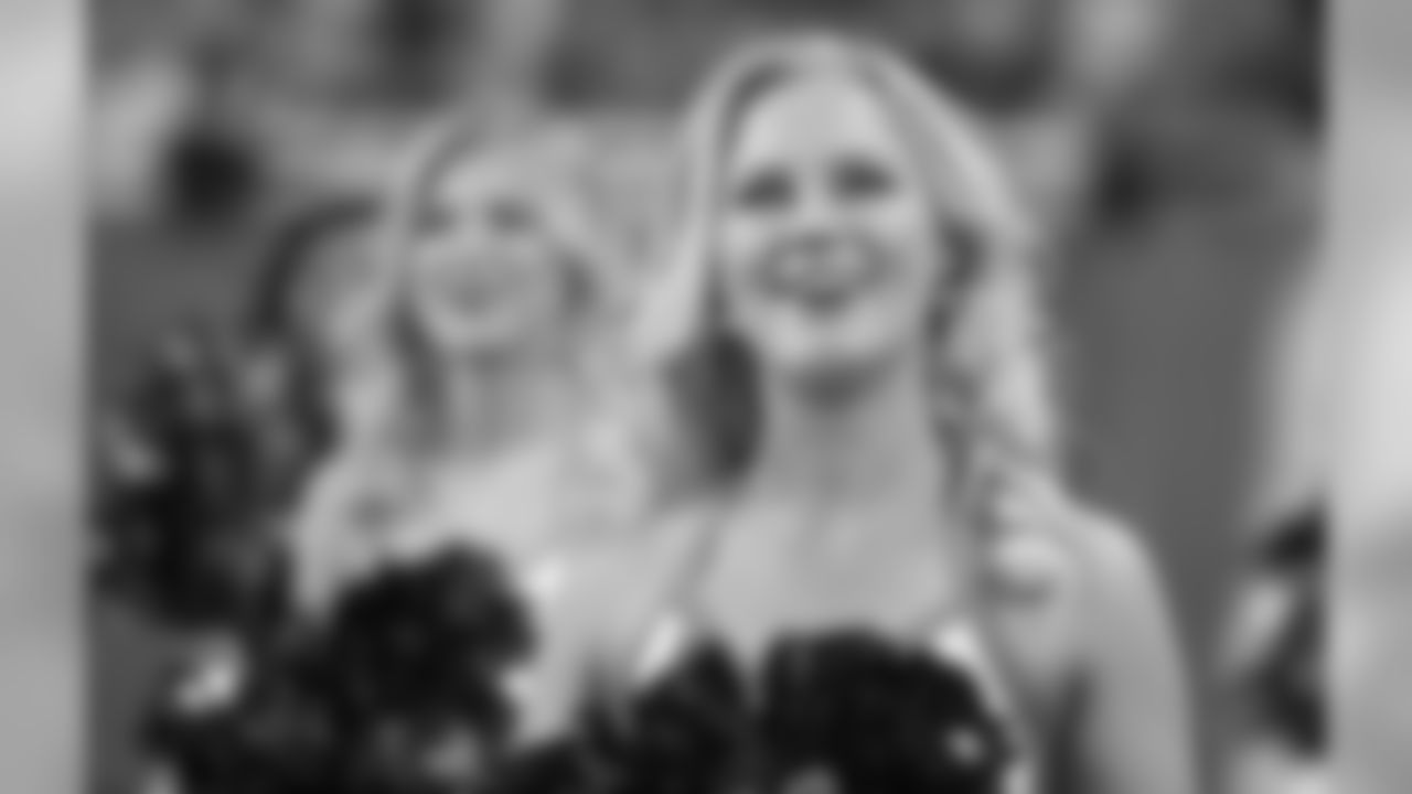Detroit Lions cheerleaders perform during a NFL football game against the Minnesota Vikings on Sunday, Dec. 23, 2018 in Detroit. (Detroit Lions via AP).