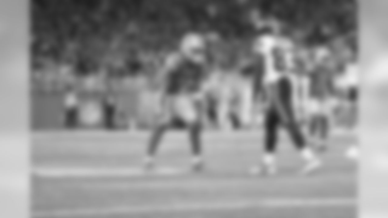 Detroit Lions cornerback Teez Tabor (31) during a NFL football game against the Seattle Seahawks on Sunday, Oct. 28, 2018 in Detroit. (Detroit Lions via AP).