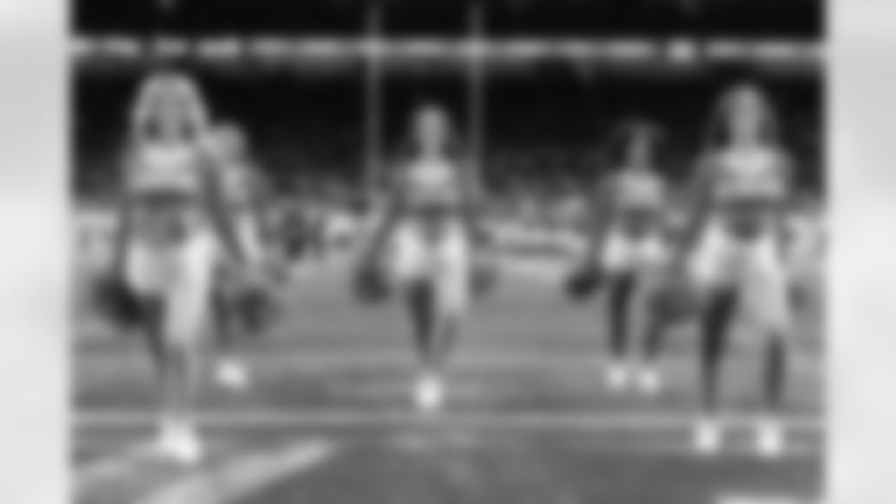 The Detroit Lions Cheerleaders during a NFL football game against the Chicago Bears on Sunday, January 1, 2023 in Detroit, MI. (Mike Ferdinande/Detroit Lions).