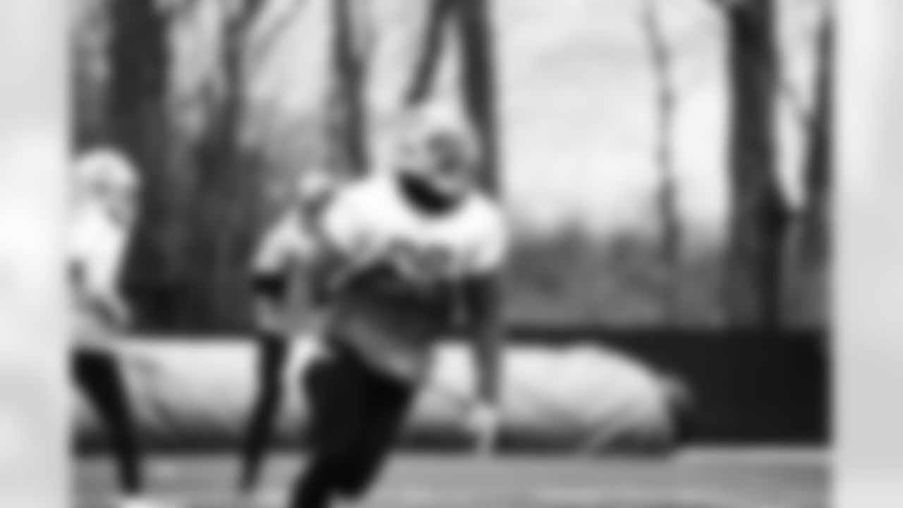Detroit Lions safety Ifeatu Melifonwu (26) during practice at the Lions Training Facility in Allen Park, MI on November 16, 2022. (Jeff Nguyen/Detroit Lions)