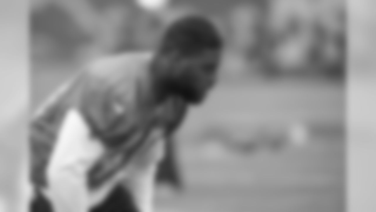 Detroit Lions linebacker Jarrad Davis (40) during Day 4 of OTAs on Wednesday, May 29, 2019 in Allen Park, Mich. (Detroit Lions via AP)