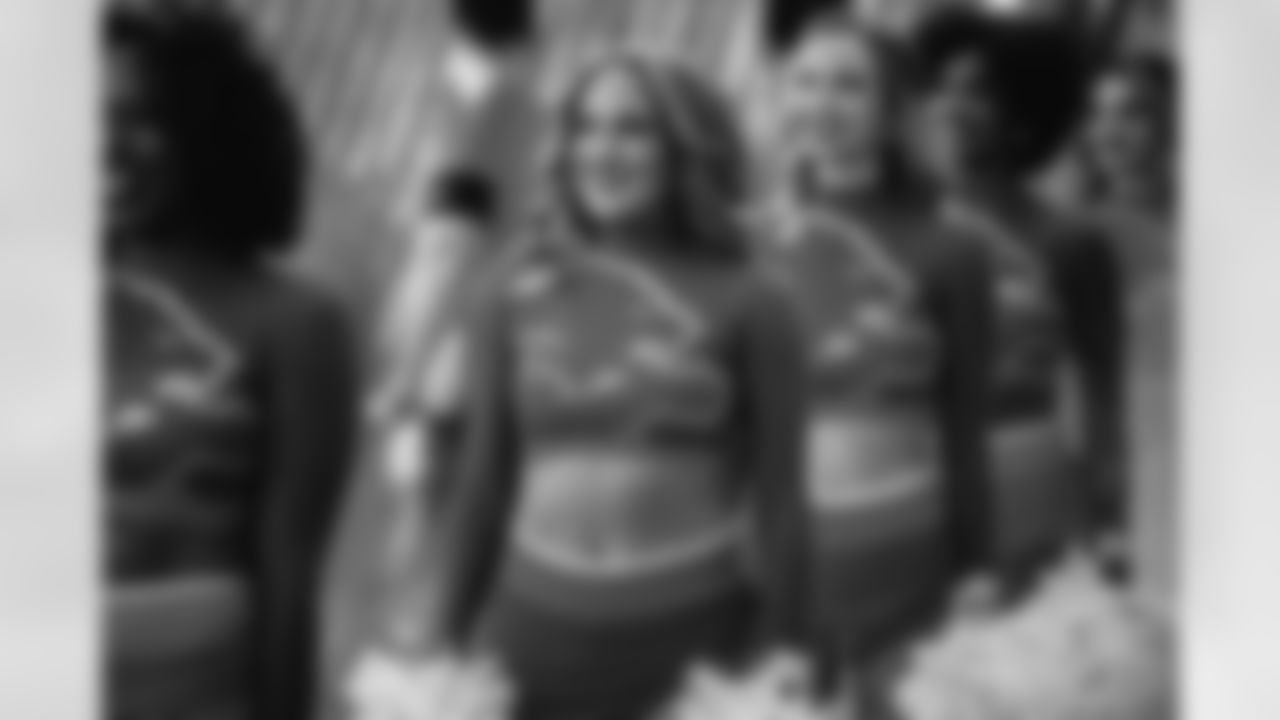 Detroit Lions Cheerleaders during a NFL football game against the Green Bay Packers on Sunday, January 9, 2022 in Detroit, MI. (Mike Ferdinande/Detroit Lions).