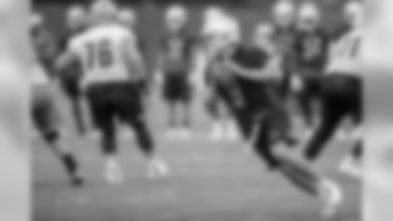 Detroit Lions quarterback Matthew Stafford (9) during an OTA practice at the Detroit Lions training facility on Thursday, May 31, 2018 in Allen Park, Mich. (Detroit Lions via AP)