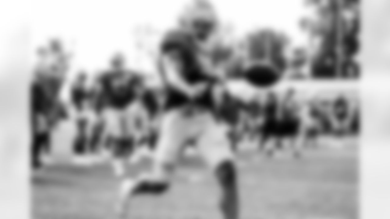 Detroit Lions wide receiver Amon-Ra St. Brown (14) during Lions Training Camp at the Training Facility in Allen Park, MI on August 6th, 2021. (Jeff Nguyen/Detroit Lions)